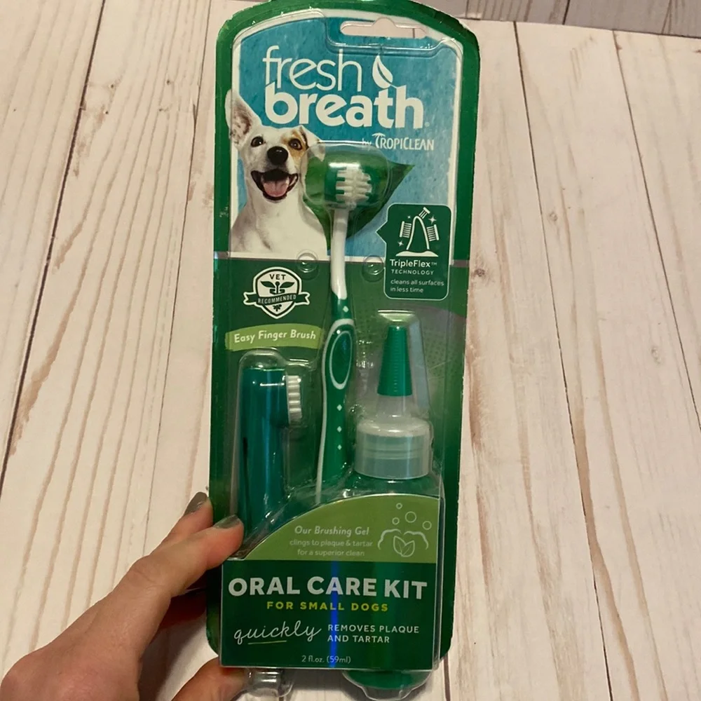 Fresh breath for dog